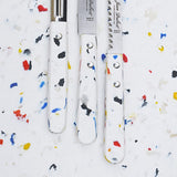 Couteau à fromage / tartineur / légume manche plastique recyclé JEA