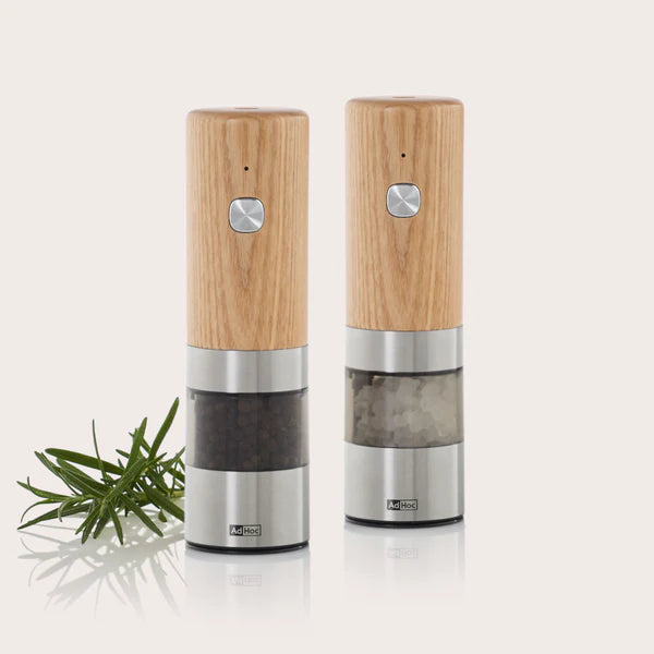 Moulin électrique en bois et inox ADH