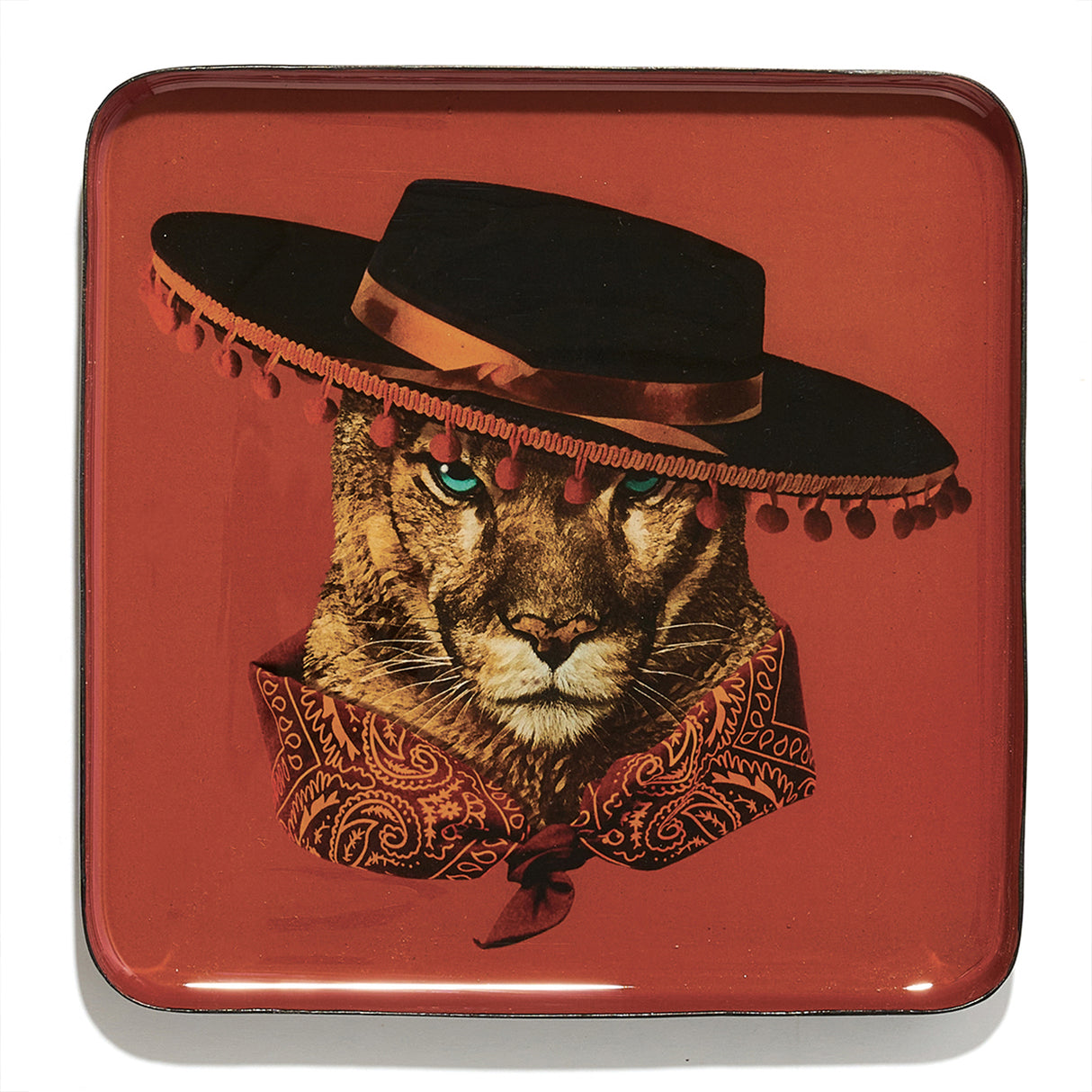 Vide poche émail carré GAN