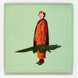 Vide poche émail carré GAN