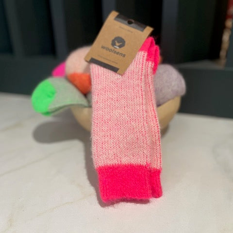 Chaussettes fluos WOO