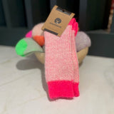 Chaussettes fluos WOO