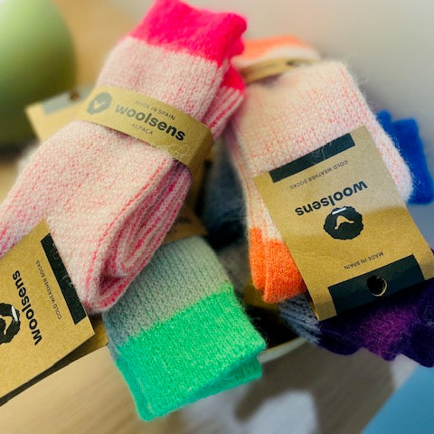 Chaussettes fluos WOO