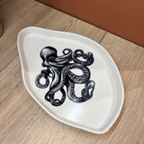 plat aNTOLOGYA CERAMIQUE POULPE OU POISSON 