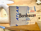 Carnet spirale carte géographique ZAR