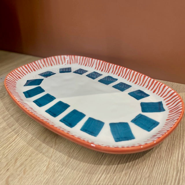 Plat rectangle ou ovale petit modèle DUR