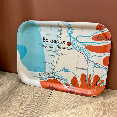 Plateau carte géographique moyen ZAR