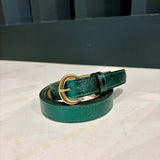 Ceinture cuir paillette MAR