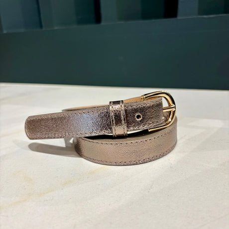 Ceinture cuir paillette MAR