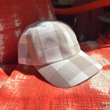Casquette grands carreaux vichy  ARA