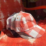 Casquette grands carreaux vichy  ARA
