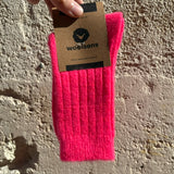 Chaussettes fluos WOO