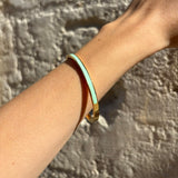 Bracelet jonc fin de  couleur DIE