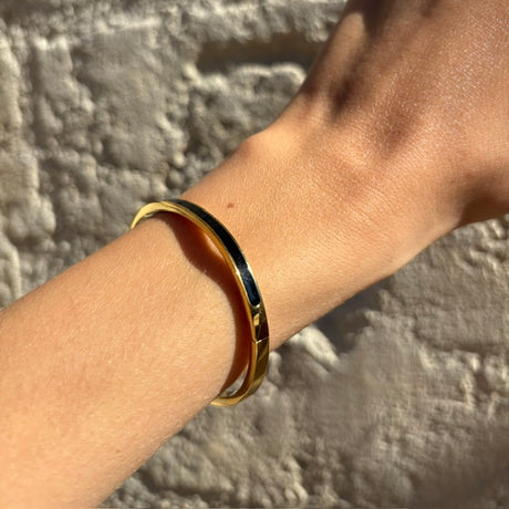 Bracelet jonc fin de  couleur DIE