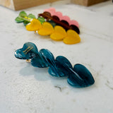 Barrette 4 cœurs NOI