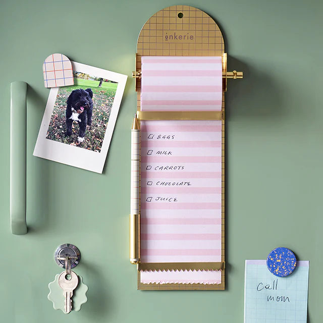 Tableau de notes avec rouleau de papier KIK