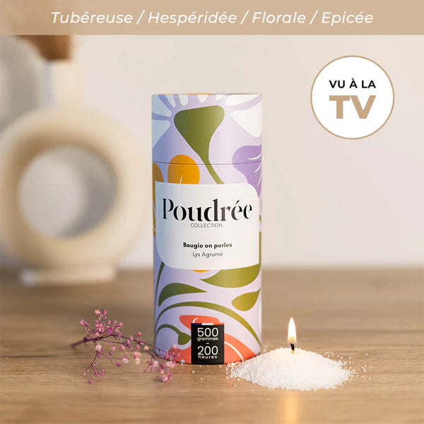 Bougie en poudre et accessoires POU