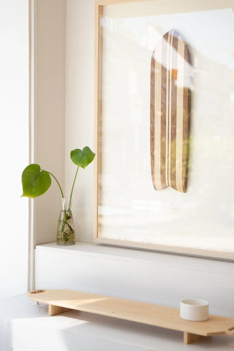 Cadre surf XL objet salé en bois artisanal AMM
