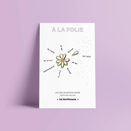 Carte message pin's IMP