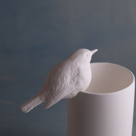 Déco oiseau blanc KLA
