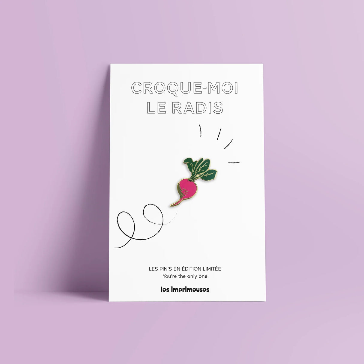 Carte message pin's IMP