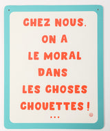 Plaque  à message grand modèle SOP