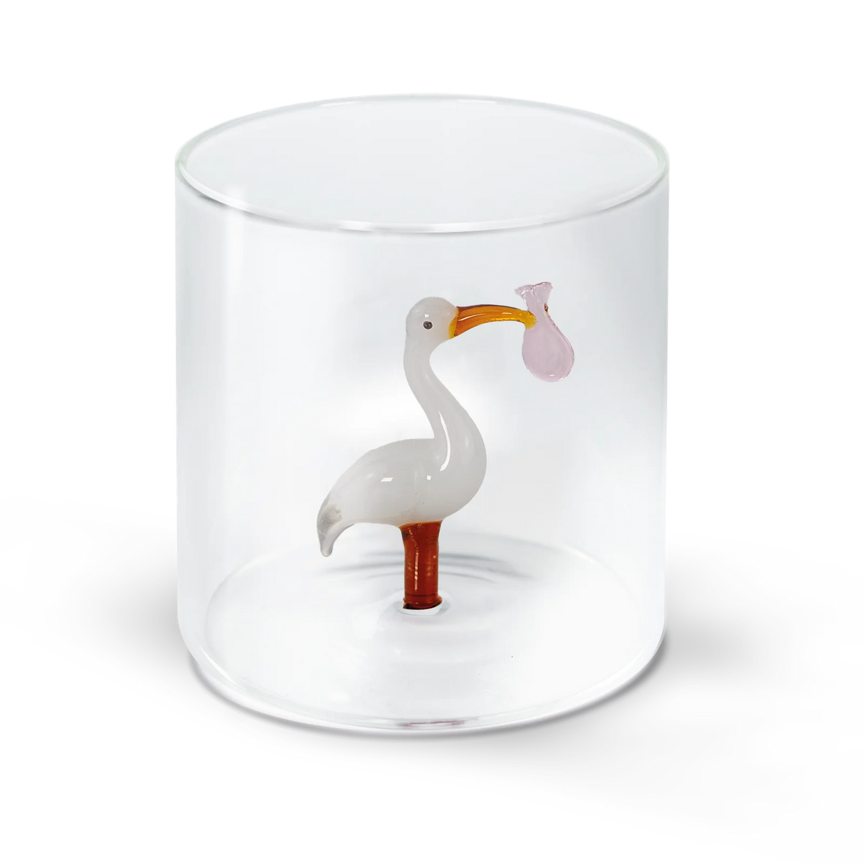 Gobelet verre figurine WD