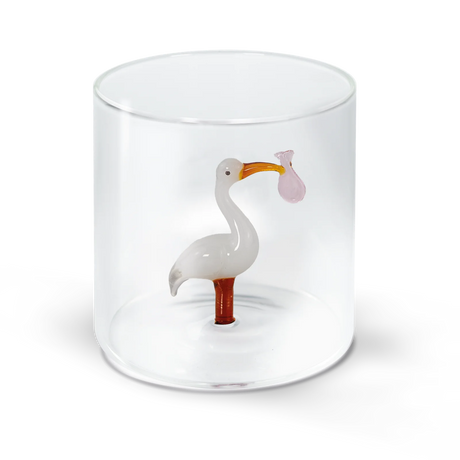 Gobelet verre figurine WD