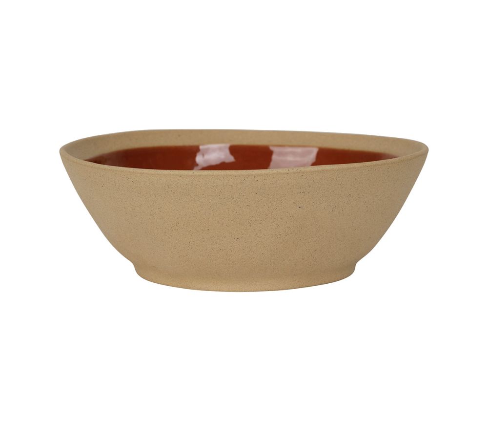 Assiette creuse Jade grès COT