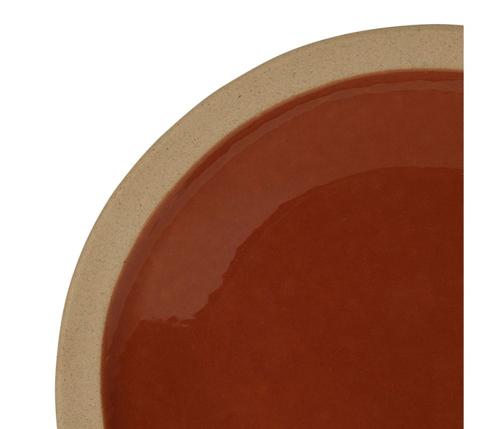 Assiette creuse Jade grès COT