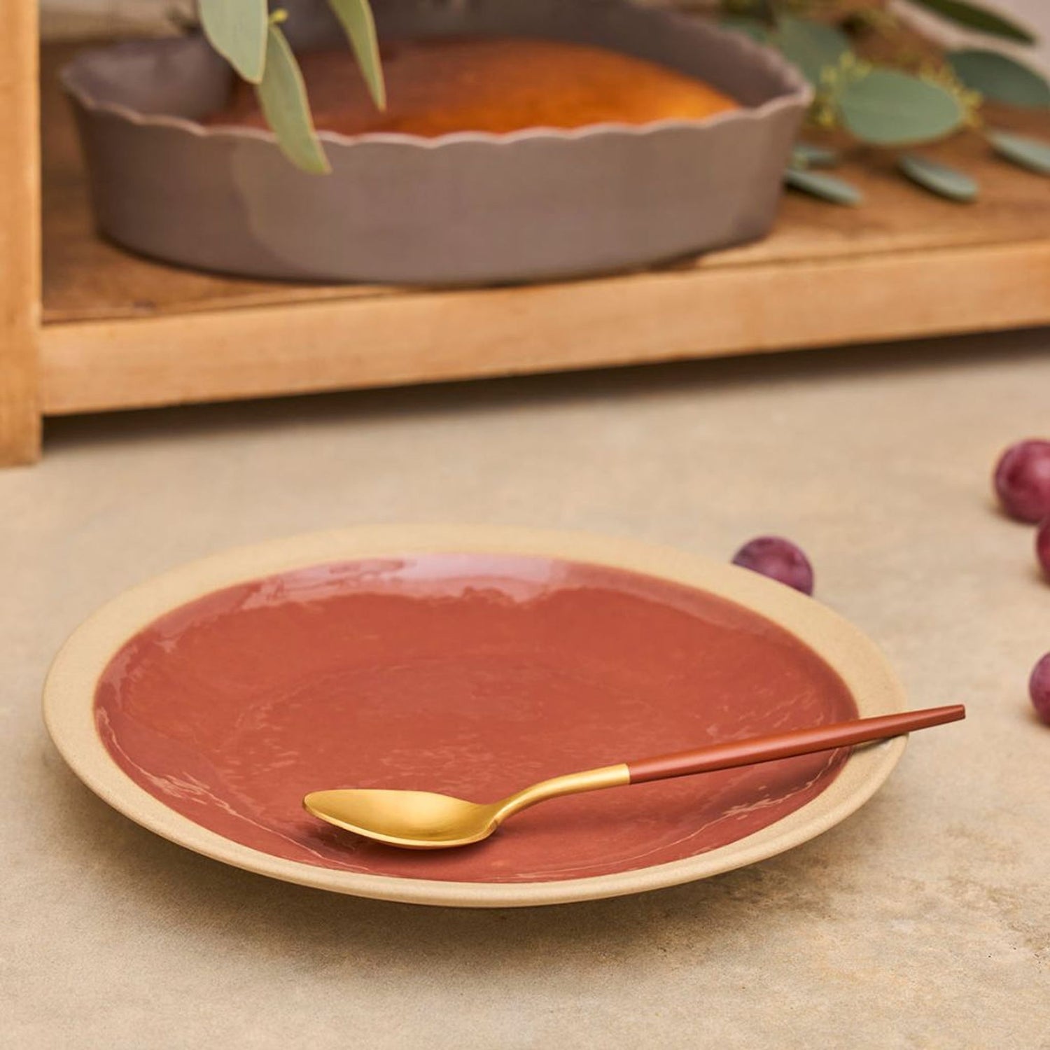 Assiette dessert Jade COT