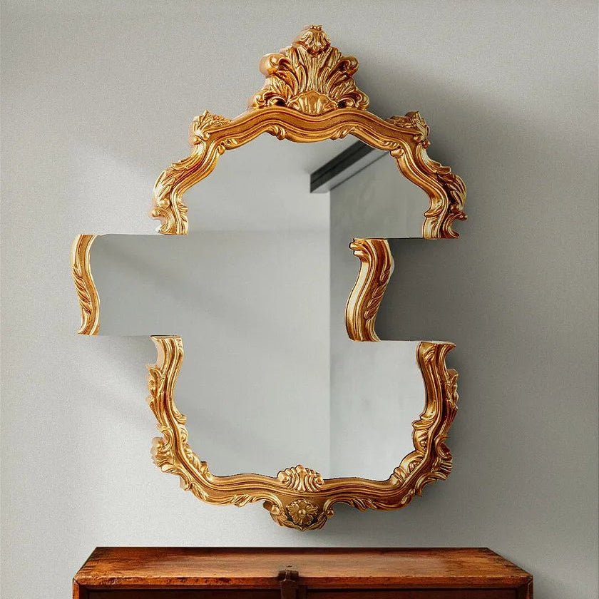 Miroir doré décalé SEL