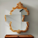Miroir doré décalé SEL