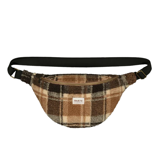 Sac banane polaire marron BAR