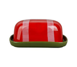 Beurrier céramique coloré SEM