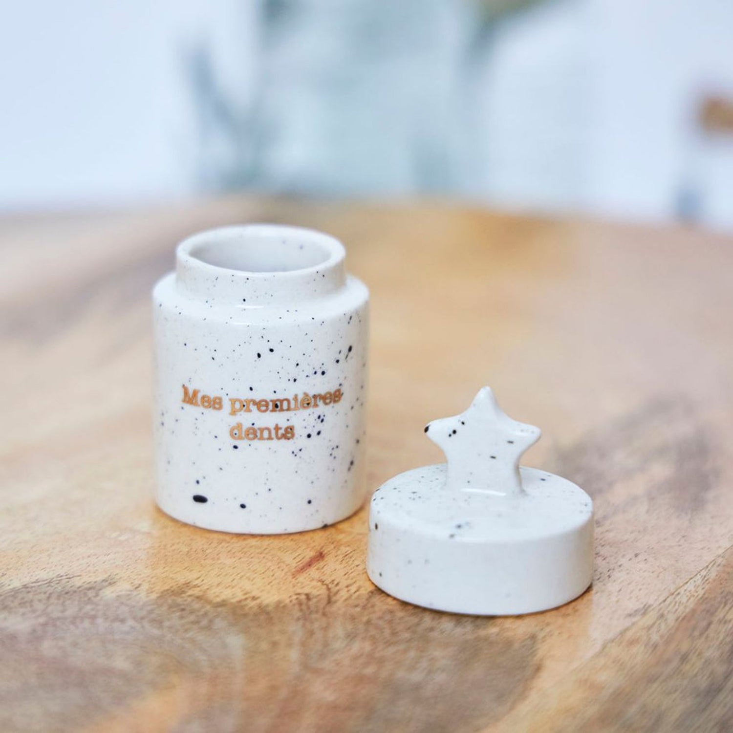 Boite à dent étoile dorée SEM