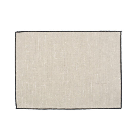 Set de table lin enduit HAO