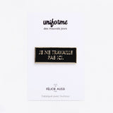 Pin's humoristique grand modèle FEL