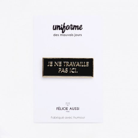 Pin's humoristique grand modèle FEL