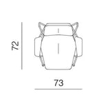 Fauteuil Polygon Prostoria Ral Et Tissu 400