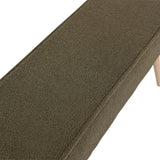 Banc popy bouclette blanc ou kaki ZAG