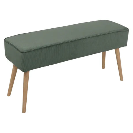 Banc popy  velours côtelé ou lisse ZAG