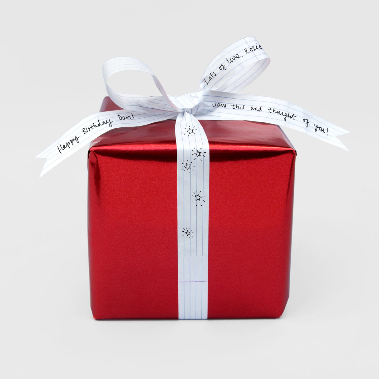 Ruban cadeau à personnaliser SUC