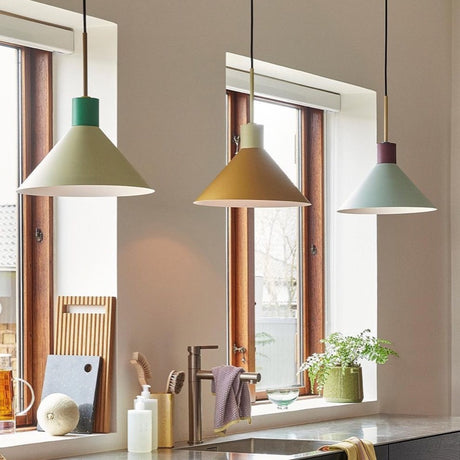 Suspension Conique 3 couleurs HUB