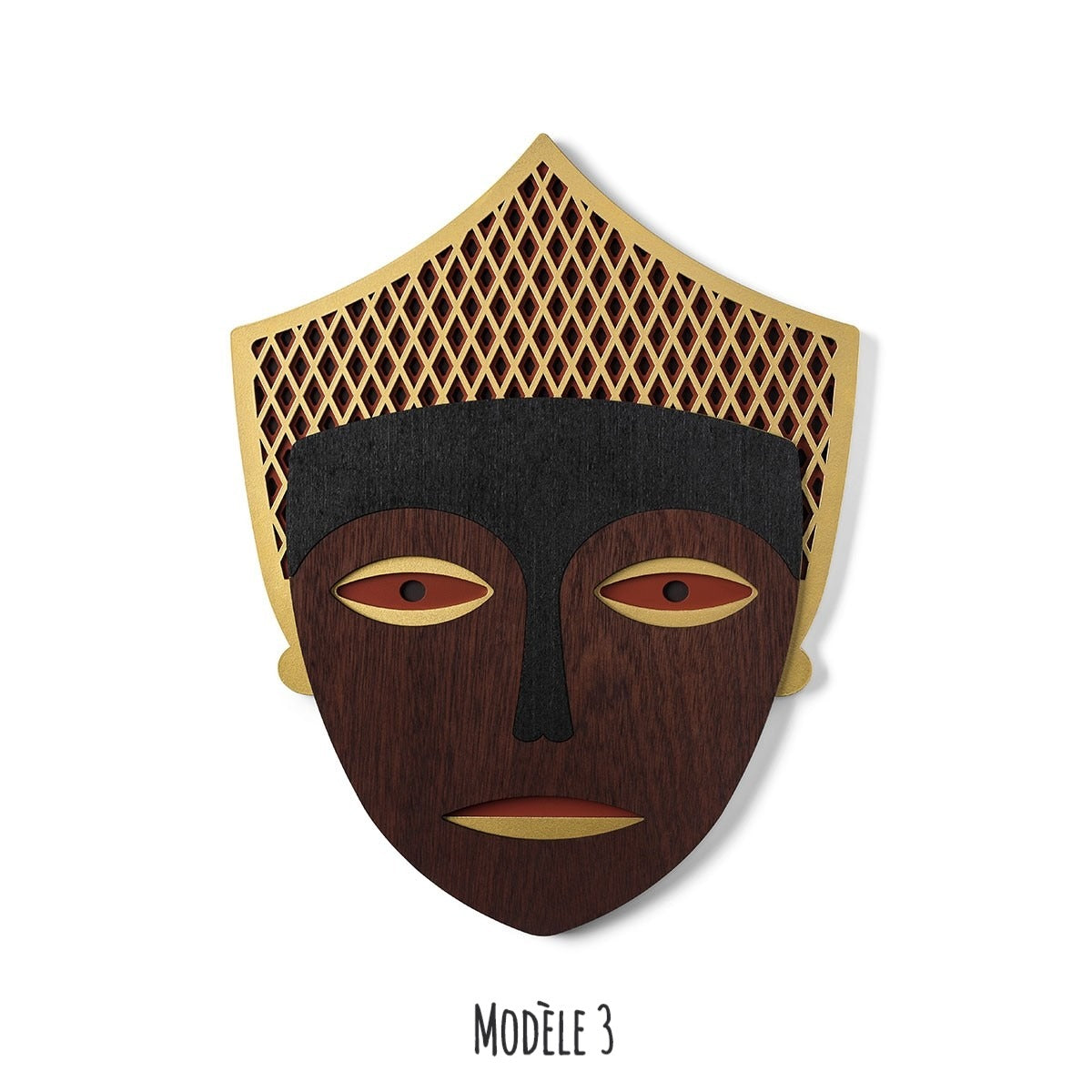 Masque bois moyen UMA