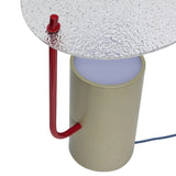 Lampe disque verre HUB