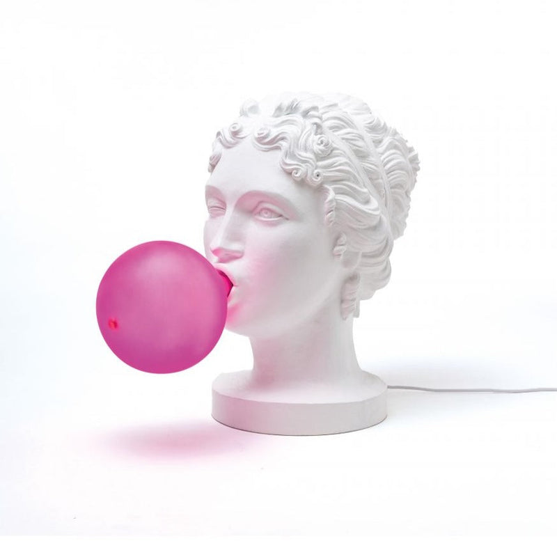 Lampe visage chewing-gum SEL
