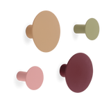 Lot 4 patères couleurs REM