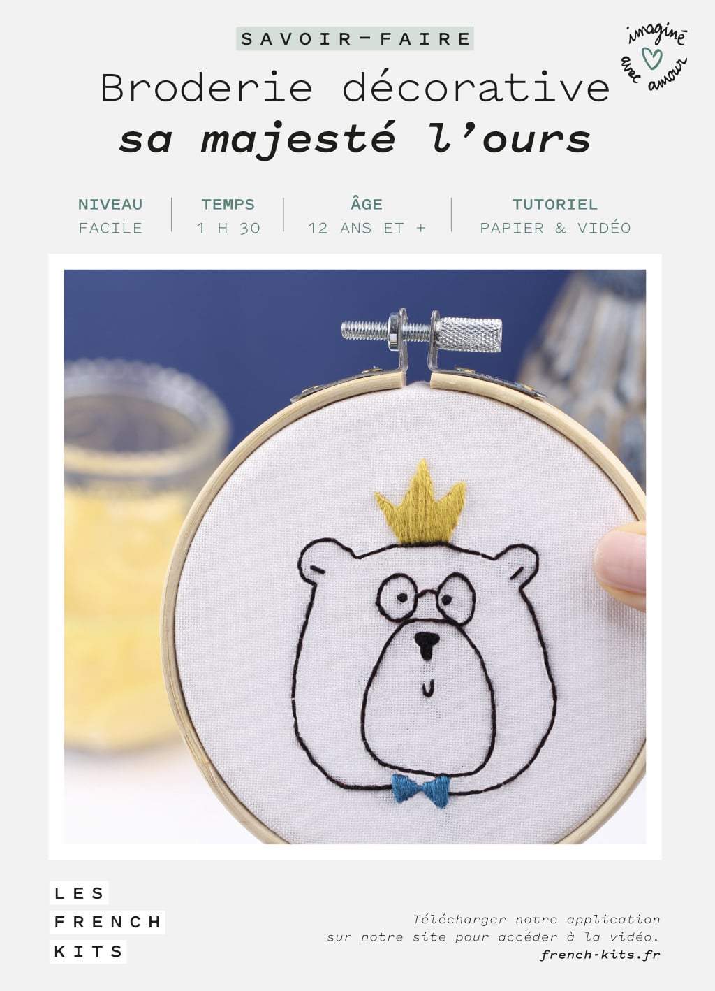 Kit do it yourself bo/suspension/porte clefs KIT