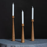 Set 3 chandeliers bois RIO